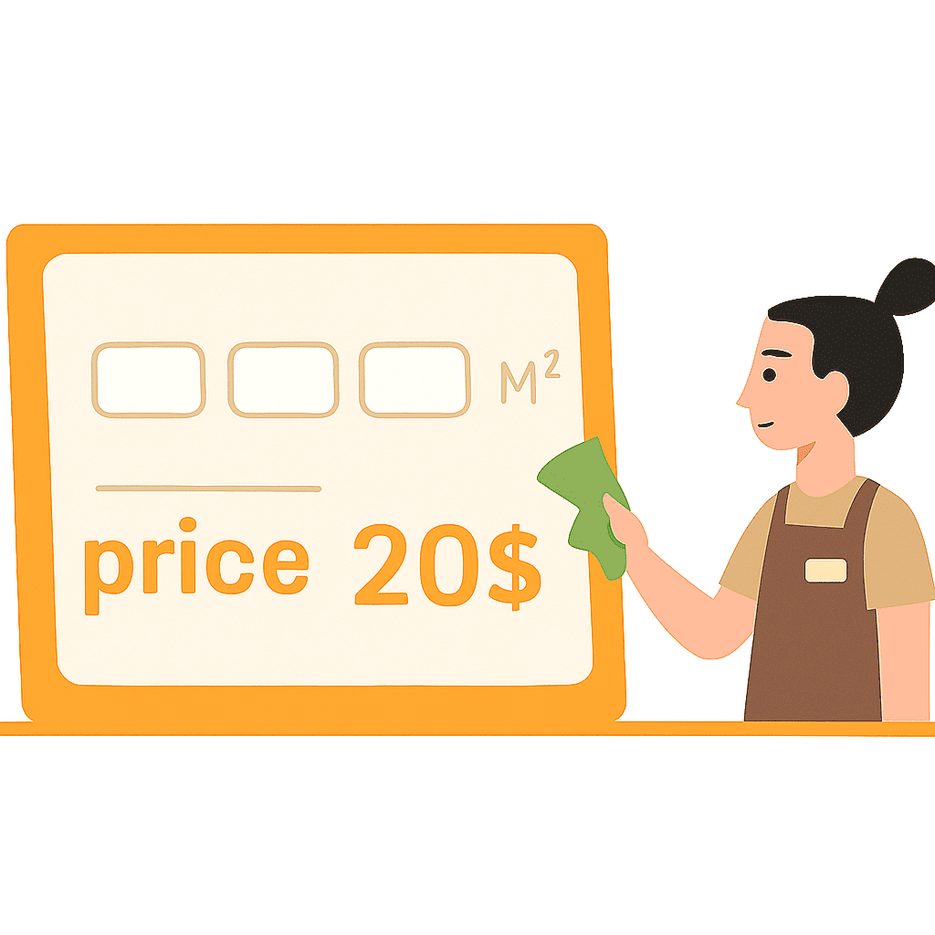 Step 1: Calculate the price