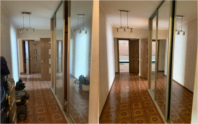 Post‑renovation – After